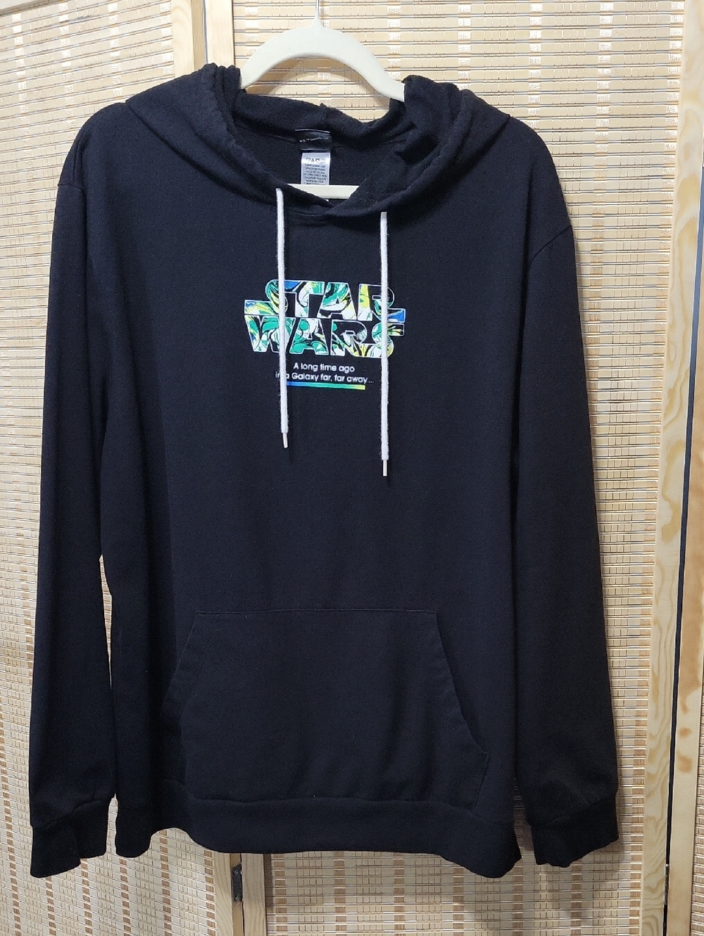 Stars Wars Hoodie - Black With Graphics - XL